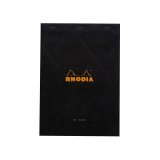 Rhodia Black Blank Pad №16 A5 Rhodia Black Blank Pad №16 A5