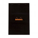 Rhodia Basics Black A4 №18 Pad stapled Rhodia Basics Black A4 №18 Pad stapled