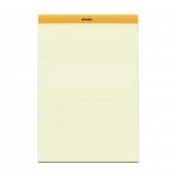 Rhodia Orange A4 Legal Pad Yellow stapled №19 TRAVERS Rhodia Orange A4 Legal Pad Yellow stapled №19 TRAVERS