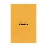 Rhodia Orange A4 Pad stapled Rhodia Orange A4 Pad stapled