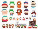 Южный Парк (South Park). Лист виниловых наклеек А4 Южный Парк (South Park). Лист виниловых наклеек А4