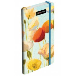Дизайнерская записная книжка Art Blanc Fleur (в линейку), A6 Дизайнерская записная книжка Art Blanc Fleur (в линейку), A6