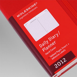 Ежедневник Moleskine Classic (2012), Pocket, красный