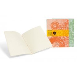 Набор записных книжек в клетку Moleskine Cover Art (Flower Fantasy)