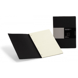 Блокнот в линейку Moleskine Folio, A4, черный Блокнот в линейку Moleskine Folio, A4, черный