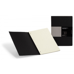 Блокнот в клетку Moleskine Folio, A4, черный Блокнот в клетку Moleskine Folio, A4, черный