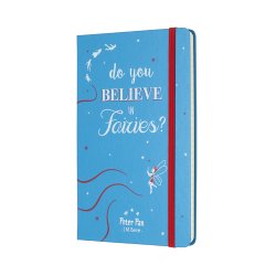Записная книжка Moleskine Peter Pan (в линейку), Large, голубая Записная книжка Moleskine Peter Pan (в линейку), Large, голубая