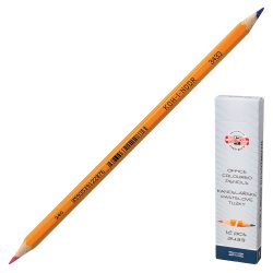 KOH-I-NOOR двухцветный карандаш (3,2 мм, красно-синий) KOH-I-NOOR двухцветный карандаш (3,2 мм, красно-синий)