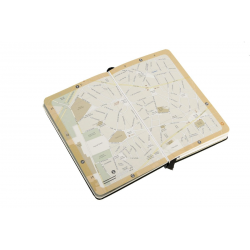 Записная книжка Moleskine Сity Notebook (Madrid), Pocket, черная Записная книжка Moleskine Сity Notebook (Madrid), Pocket, черная