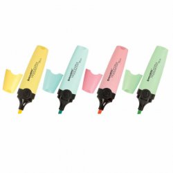BRAUBERG "DELTA PASTEL" набор маркеров-текстовыделителей 4 шт., линия 5 мм