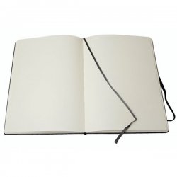 Записная книжка Moleskine Folio (нелинованная), A4, черная Записная книжка Moleskine Folio (нелинованная), A4, черная