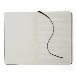 Записная книжка Moleskine Classic (для нот), Large, черная Записная книжка Moleskine Classic (для нот), Large, черная