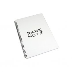 Dark Note White Скетчбук портретный A4