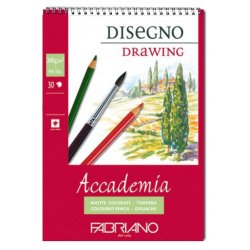 Fabriano Accademia Drawing - блокнот для зарисовок A5 спираль по короткой стороне Fabriano Accademia Drawing - блокнот для зарисовок A5 спираль по короткой стороне