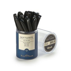 Bruno Visconti SoftWrite Black (0,5 мм, черные чернила) (комплект из 8 шт) (уцененный товар) Bruno Visconti SoftWrite Black (0,5 мм, черные чернила) (комплект из 8 шт) (уцененный товар)