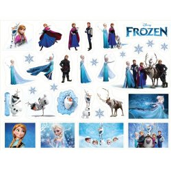 Холодное Сердце (Frozen). Лист виниловых наклеек А4 Холодное Сердце (Frozen). Лист виниловых наклеек А4