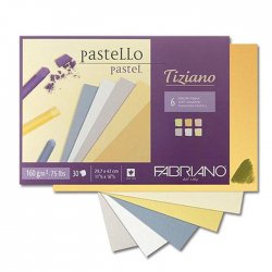 Fabriano Tiziano — блокнот-склейка для пастели A4 Fabriano Tiziano — блокнот-склейка для пастели A4