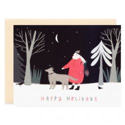 Открытка "Happy Holidays" C6