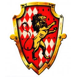 Gryffindor №20. Одиночная наклейка А6