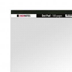 INDINOTES Dot Pad - блокнот в точку для каллиграфии и перьевых ручек А5 INDINOTES Dot Pad - блокнот в точку для каллиграфии и перьевых ручек А5