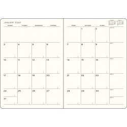 Leuchtturm1917 Ежемесячник-блокнот на 2022 год (на 16 месяцев) Soft Cover Black B6+ Leuchtturm1917 Ежемесячник-блокнот на 2022 год (на 16 месяцев) Soft Cover Black B6+
