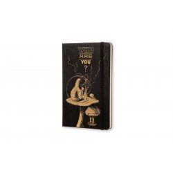 Записная книжка Moleskine Alice (нелинованная), Large, черная Записная книжка Moleskine Alice (нелинованная), Large, черная