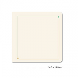 Note Eco Blue Bird Square