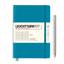 Leuchtturm1917 Smooth Colours Ocean Soft Cover (океанический синий) А5