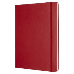 Записная книжка Moleskine Classic (в линейку), XLarge, красная Записная книжка Moleskine Classic (в линейку), XLarge, красная