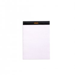 Rhodia Basics Black A5 №16 Pad stapled Rhodia Basics Black A5 №16 Pad stapled
