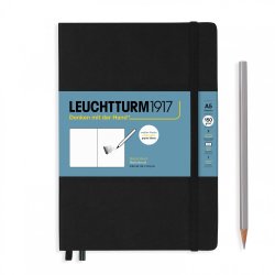 Leuchtturm1917 Medium Sketchbook 150 gsm Black (черный) А5 Leuchtturm1917 Medium Sketchbook 150 gsm Black (черный) А5
