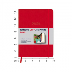 teNeues City CoolNotes Paris Red teNeues City CoolNotes Paris Red