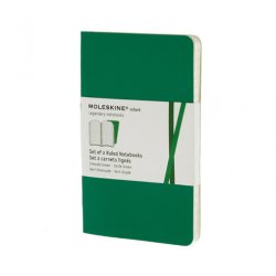 Записная книжка Moleskine Volant (в линейку, 2 шт.), Pocket, изумрудная Записная книжка Moleskine Volant (в линейку, 2 шт.), Pocket, изумрудная