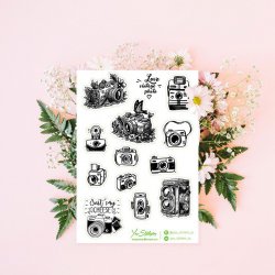 ФотоГрафика. Лист виниловых наклеек А5 ФотоГрафика. Лист виниловых наклеек А5